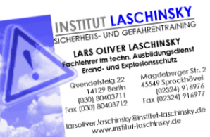 Visitenkarte Lars Oliver Laschinsky