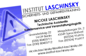 Visitenkarte Nicole Laschinsky
